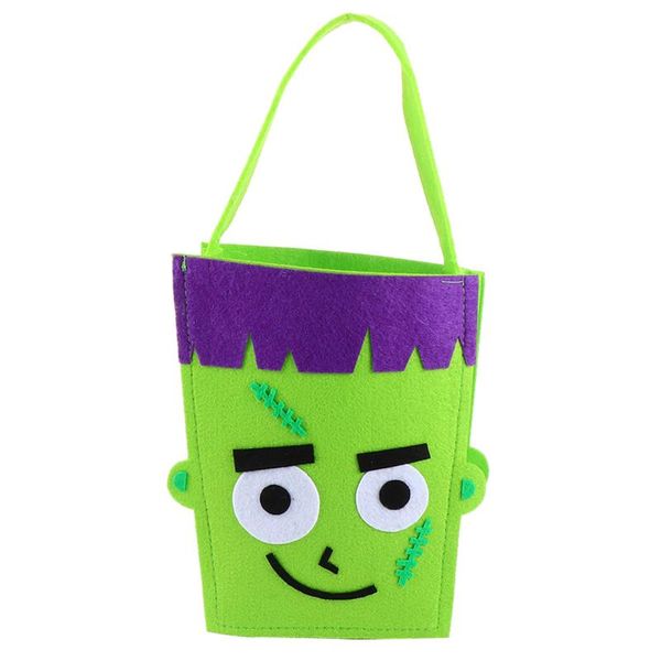 

gift wrap 1pc trick or treat bag non-woven ghost goodies tote candy
