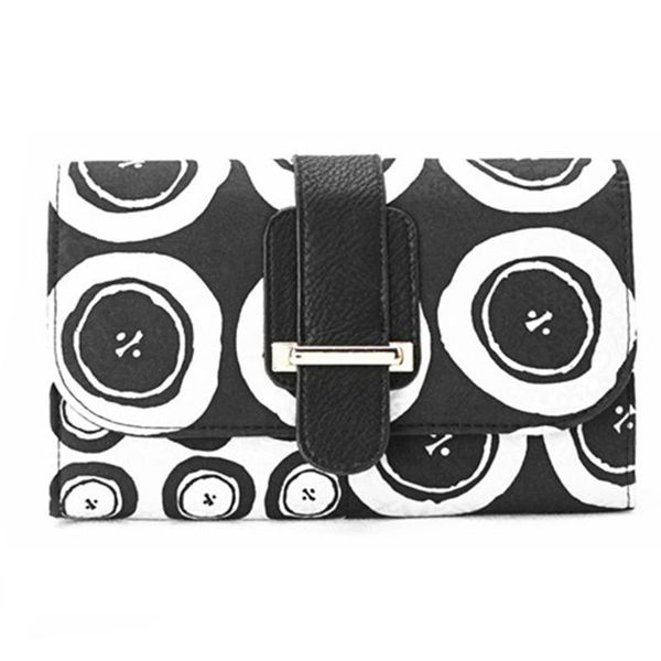 

purse 2021 spain women's wallet ladies fashion embroidered pattern long card case, White