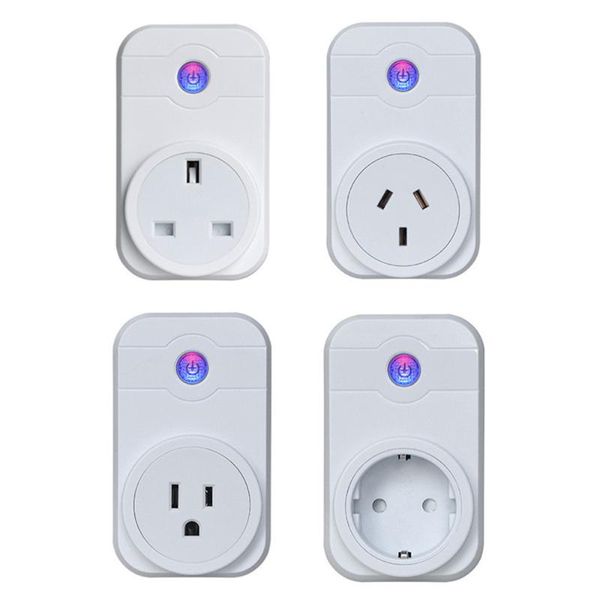 

smart power plugs 20 pcs us eu bs au wifi socket plug outlet,smart home automation app control switch for android