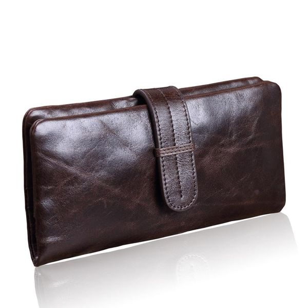

wallets luxury cowhide men clutch bag genuine leather business clutches zipper male function cards holder, Red;black