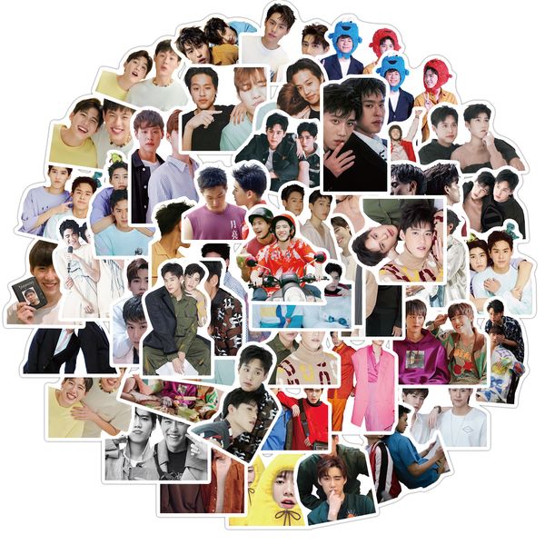 

50 pcs mixed no repeat car stickers thai drama for skateboard lapfridge helmet pad bicycle bike motorcycle ps4 book guitar pvc decal