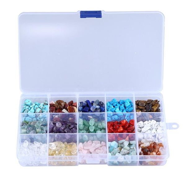 

irregular natural stone beads form crushed loose diy material bracelet jewelry making birthstone storage boxes & bins