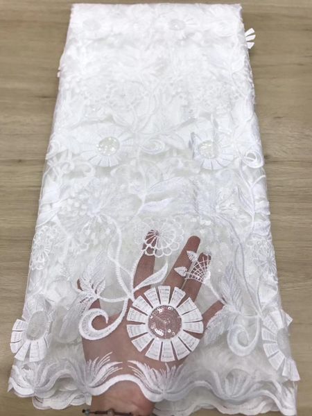 

ribbon the latest french lace fabric 2021 high-quality african wedding fabric, with sequins as nigerian j3659, Pink;blue