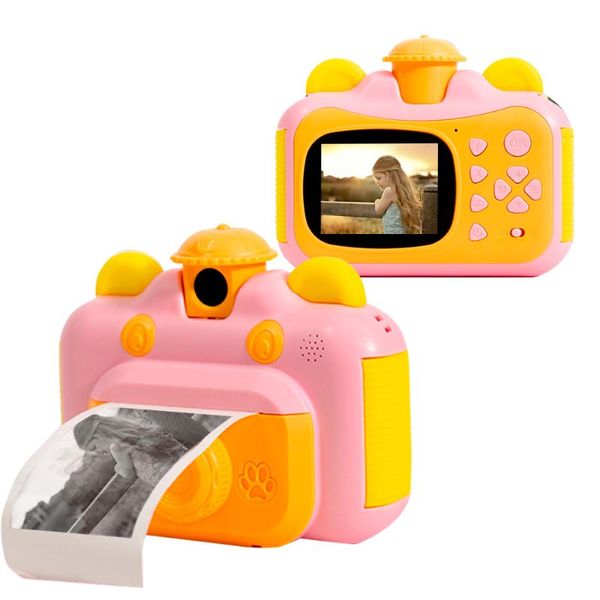 

digital cameras instant print camera for kids with paper 2.4 inch screen 12mp po 1080p video recording children camcorder