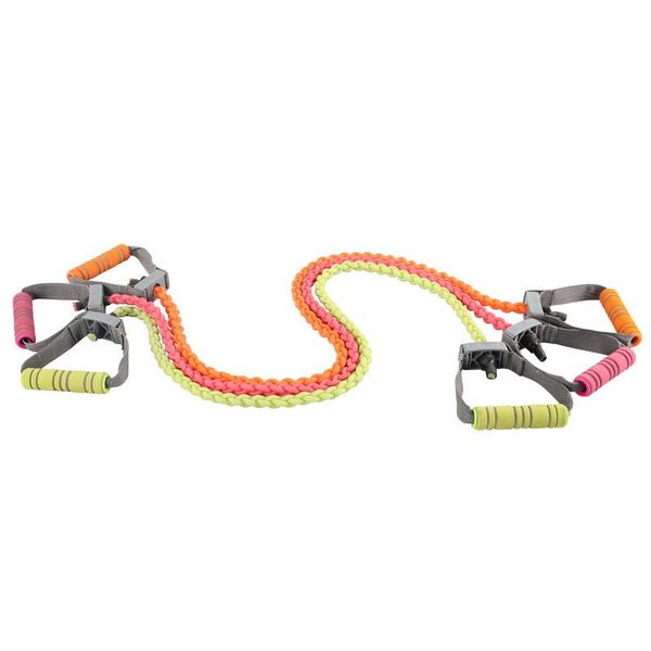 

resistance bands workout exercise pilates yoga fitness tubes pull rope