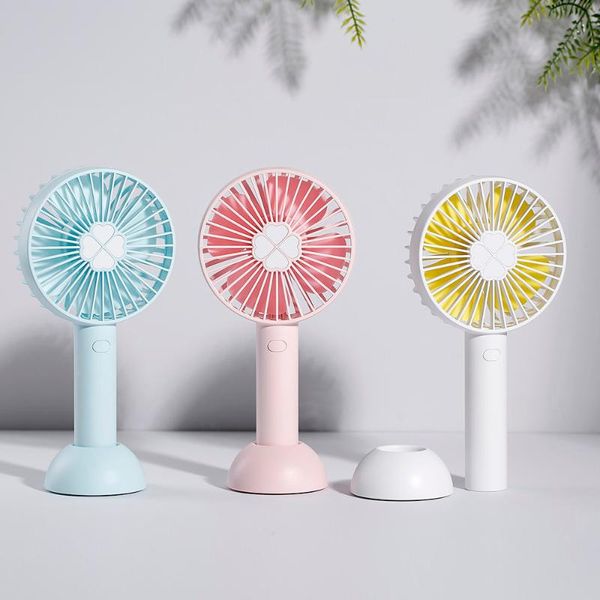 

lucky grass handheld fan 2000mah rechargable air conditioning cool summer outdoor home car for office living room fans