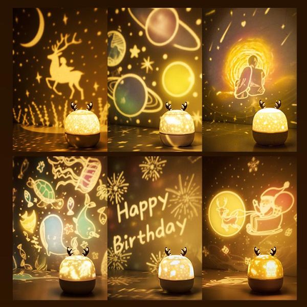 

smart home control usb star night light bluetooth music projection box led sleep assistant birthday christmas gift
