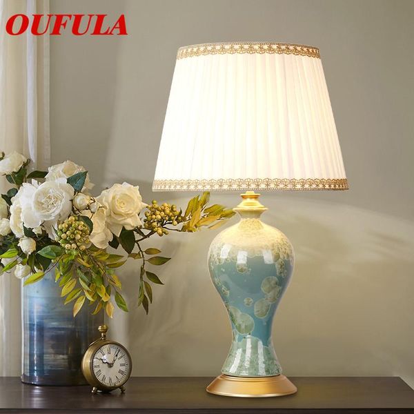 

table lamps wpd ceramic brass desk lights luxury modern for foyer living room office creative bedroom el