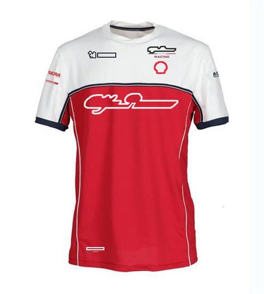 

f1 racing shirt car work team soft shell jacket jacket jacket f1 short sleeve t-shirt customized same style style