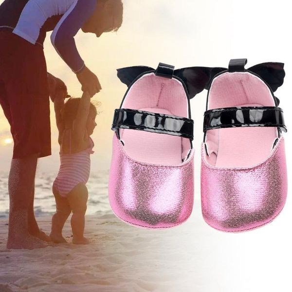 

0-1 year old baby shoes born girls first walkers infant toddler soft sole anti-slip pu