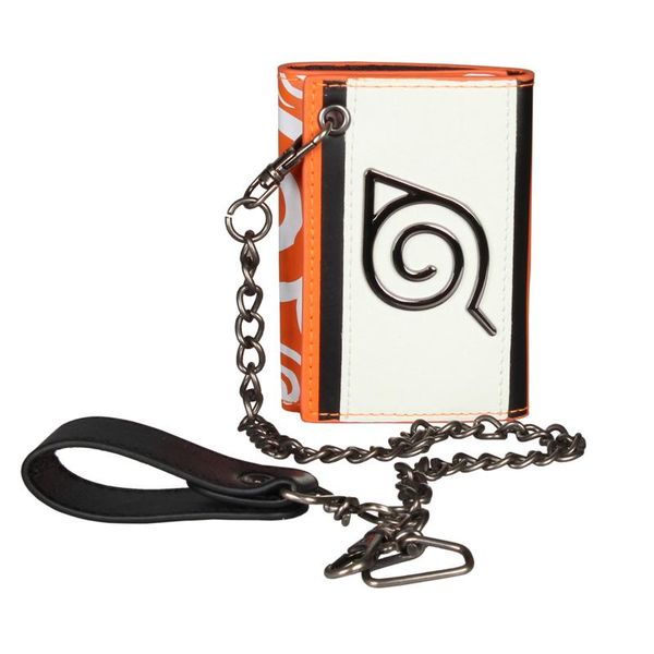 

wallets women wallet tri-fold chain men's purse dft4041, Red;black
