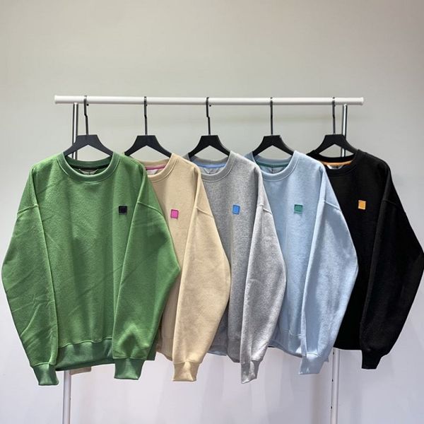 

lady womens hoodies sweatshirts sportswear outerwear apparel clothing cotton o-neck loose letters pullover long sleeve geometric square cou, Black