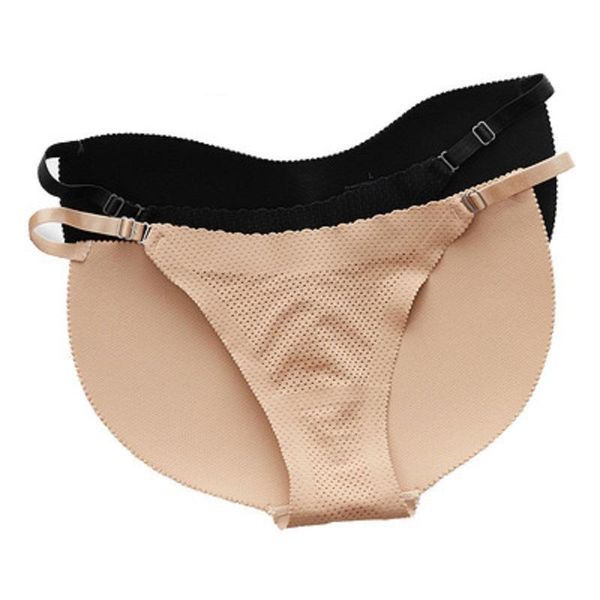 

female slimming bulifter flat tummy hip raise underwear panties control body shaper underpants for women women's shapers, Black;white