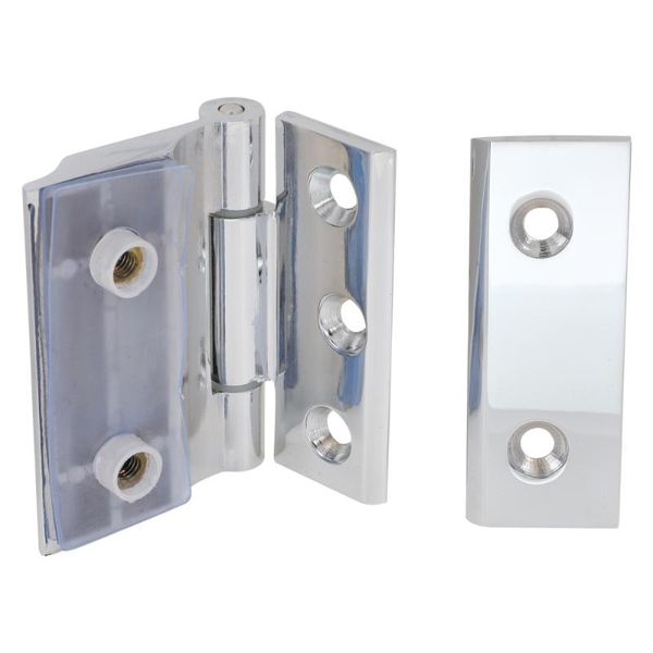 

hooks & rails 1 set bathroom glass door hinge cabinet display clamp