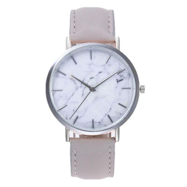 

wristwatches women watch leather band fashion casual quartz no logo ladies wrist watches gift zegarek damski 2021, Slivery;brown