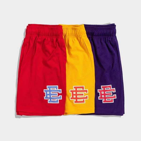 

eric emanuel ee basic short newyork city skyline brand men's casual shorts fitness women summer sandbeach gym workout mesh basketball f, White;black