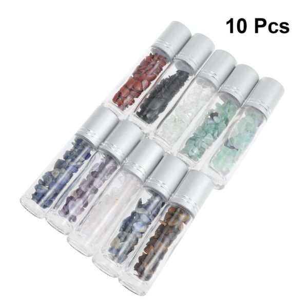 

storage bottles & jars 10pcs creative roll-on essential oil containers cosmetic tubes for girls students 10ml