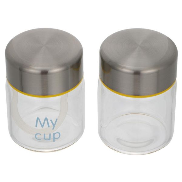 

storage bottles & jars 2pcs honey containing pickles with lid (random pattern)