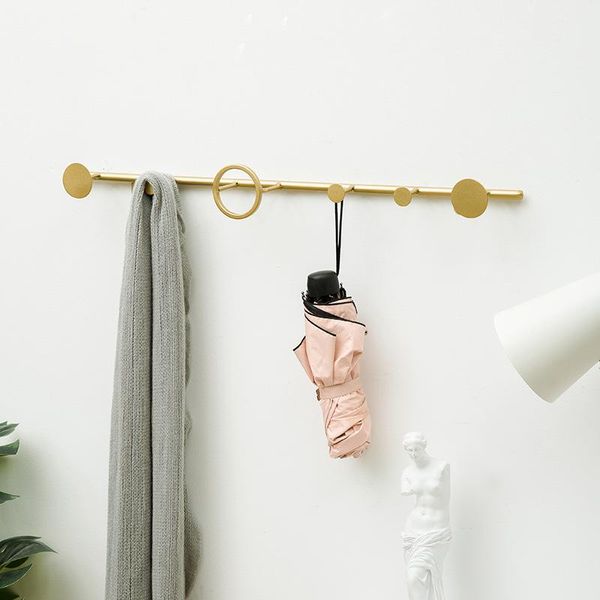 

hooks & rails light luxury door hook creative hanging key rack porch clothes coat