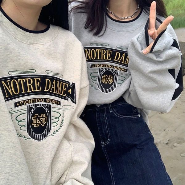

women hoodie cotton pullover harajuku style 2021 new all-match oversize sweatshirt loose youth jacket women's fashion streetwear, Black
