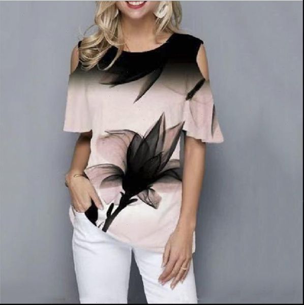 

women shirts plus size 5xl female blouse shirt loose casual ladies tee summer hipster print half sleeve, White