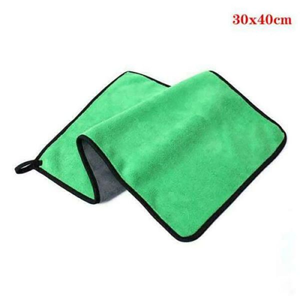 

car sponge polishing cleaning towels wash cloth super absorbent 2pcs 30cm x 40cm