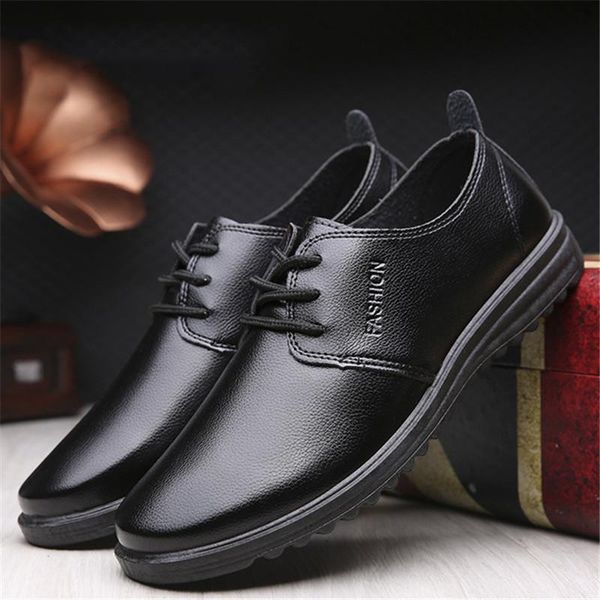 

dress shoes 2021 arrival retro bullock design men classic business formal leather oxford men's casual, Black