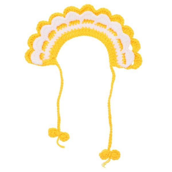 

dog apparel 1pc delicate pet knitting scarf beautiful cat neckerchief supplies