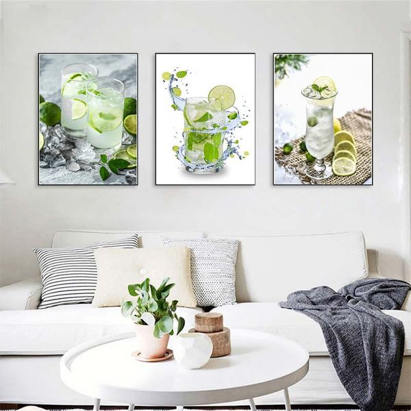 

paintings nordic style pictures kitchen restaurant for dinner room colors juice cool posters and prints art wall home decor painting