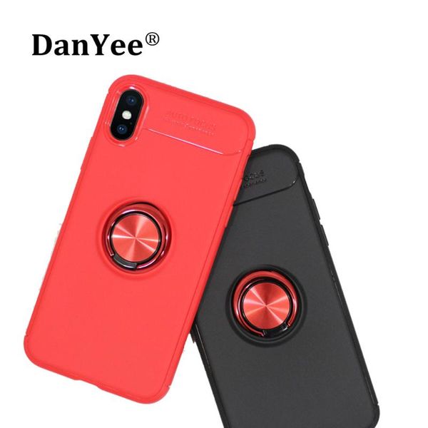 

cell phone mounts & holders danyee max mobile case car bracket magnetic ring xr soft shell for 8plus