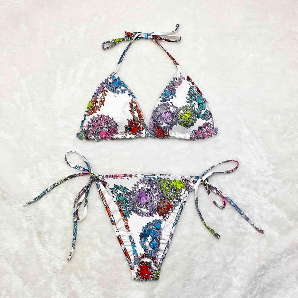 

female animal bikini designer, two swimsuit, luxury brand
