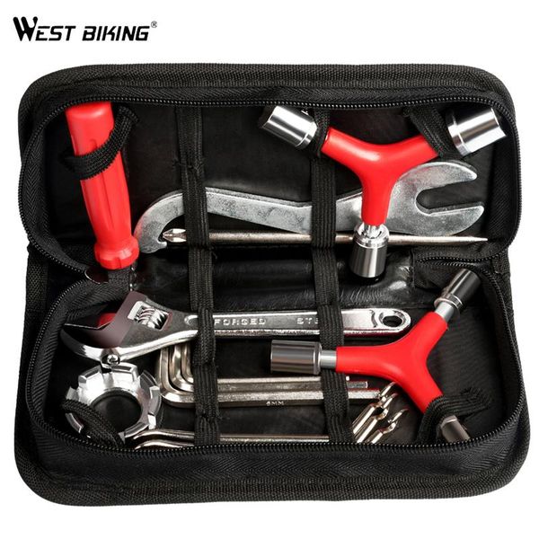 

tools west biking portable bicycle repair kits bag multifunction mtb road bike cycling equipment wrench tool sets