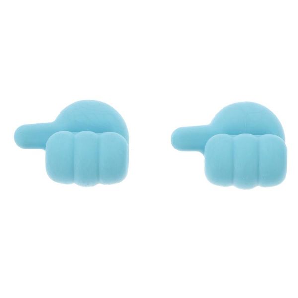 

hooks & rails 2pcs thumb creative design hook hangers for home