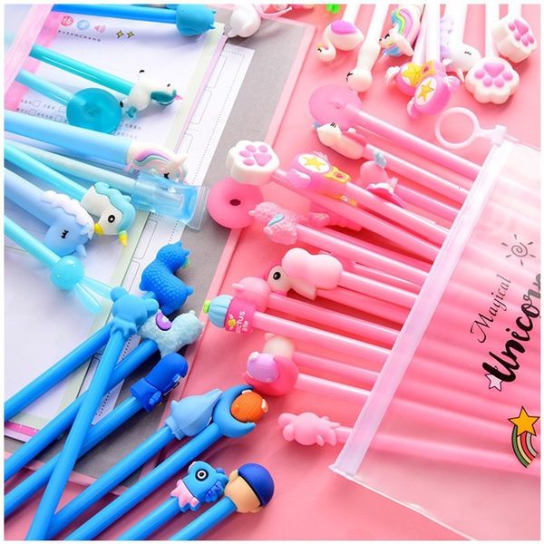 

pen 20 pack cute girl heart pink water korean fairy water high value suit