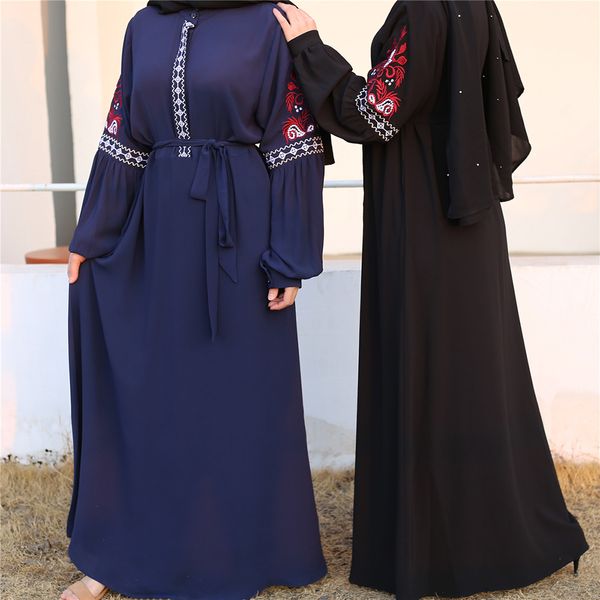 

plus size abaya muslim dress turkey islamic clothing hijab dresses caftan kaftan moroccan ramadan tesettur elbise vestidos, Red