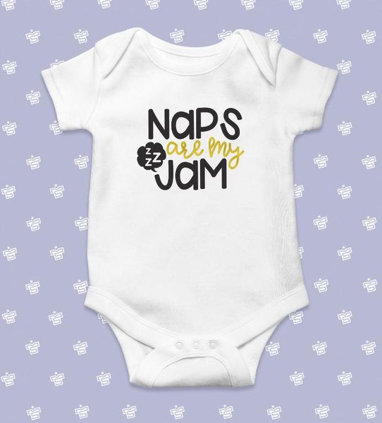 

rompers baby girl clothes naps are my jam bodysuit onesie vest boys, Blue