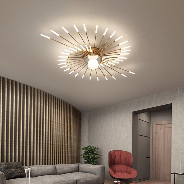 

firework modern ceiling lights for living room bedroom easy install indoor lighting nature white led chips and e9 blub fixtures
