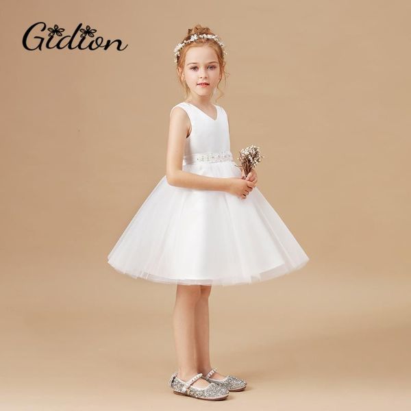 

girl's dresses 2021 formal flower dress kids clothes for girls children retro lace princess girl party wedding elegant, Red;yellow