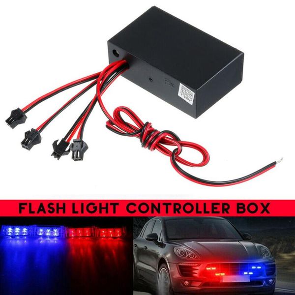 

parts 12v controller box on/off switch 1pc universal 8 ways car strobe flash light flasher