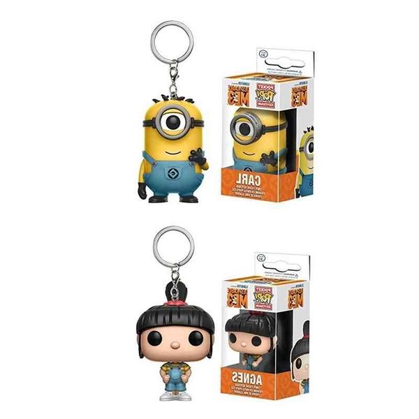 

pop keychain pendant gift for funko carl little girl around god stealing father 3