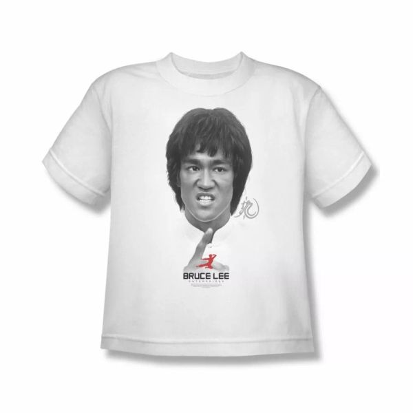 

bruce lee self help youth short sleeve t-shirt sizes- s-xl new, White;black
