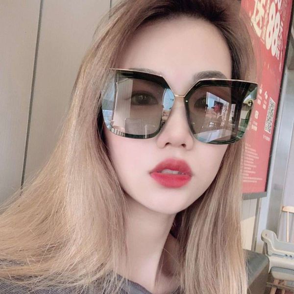 

highend accessories woman oversized sun glass cat eye lady polarized sunglass, Black