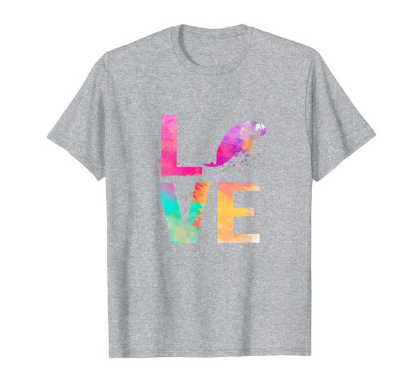 

colorful manatee mom gifts manatee t-shirt, White;black