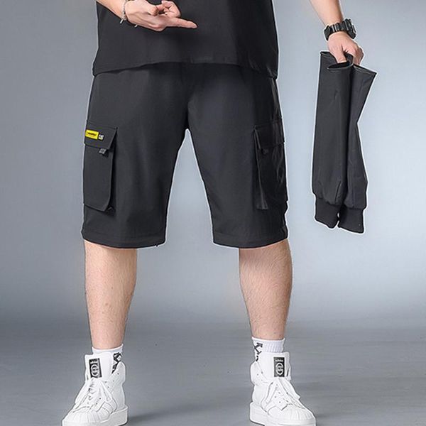 

spring jogging pants super large size 7xl track men two wear street clothes overalls clothing matching harem men's, Black