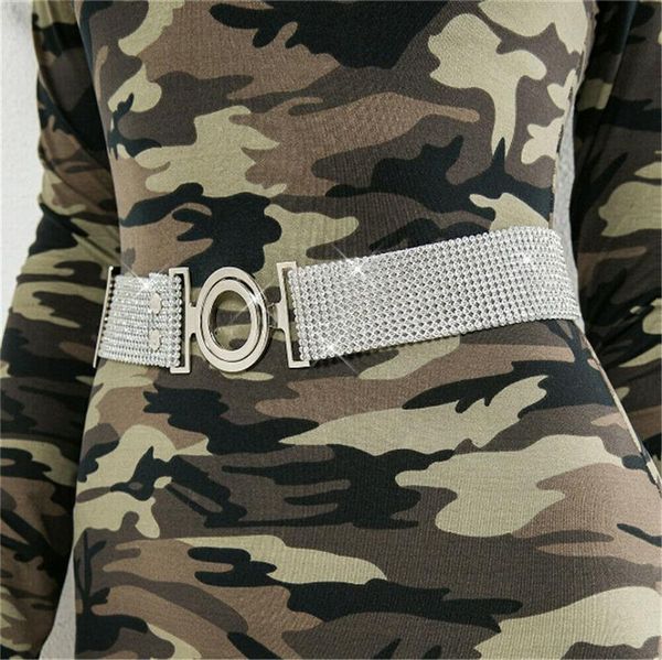 

belts crystal diamond belt shinny wide buckle for women lady girls dress&jeans match waist bling waistband adjustable strap, Black;brown