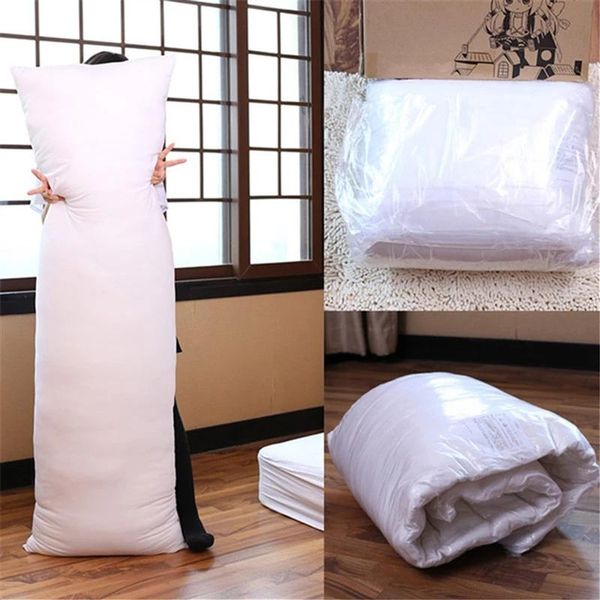 

pillow pillows filling full body anime dakimakura white solid inner long side sleeper bedding bedroom cushion 150x50cm