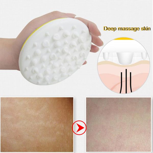 

soft massage brush remove cellulite spa bath exfoliate massager body brush p9