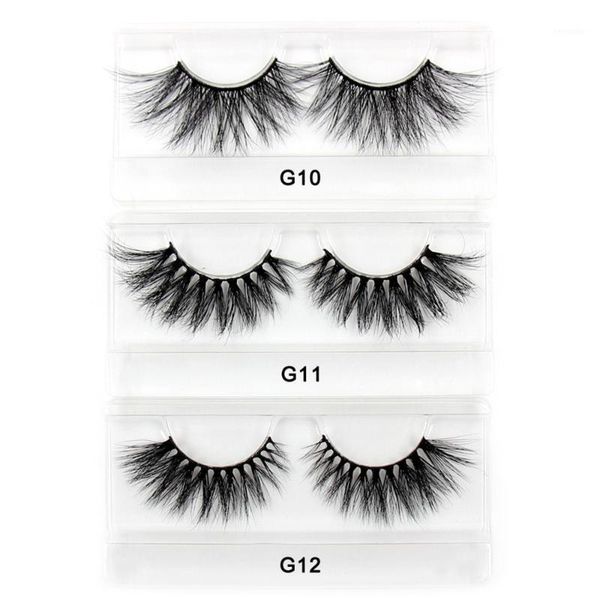 

eyelashes 25mm lashes cross 3d mink natural long false soft dramatic makeup mink1