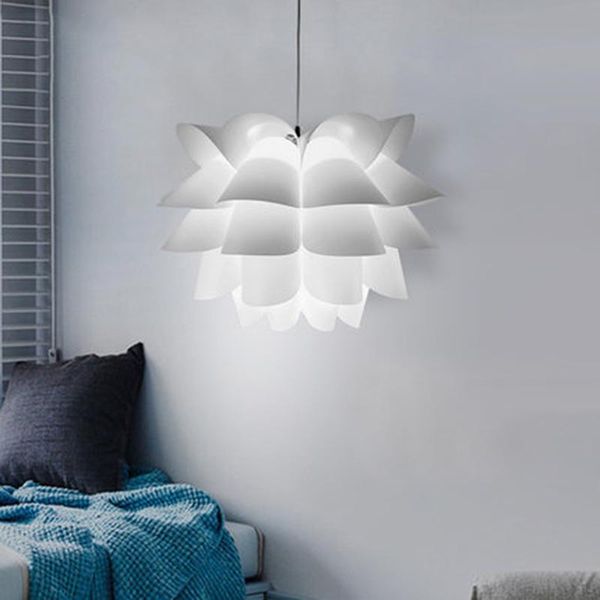 

lamp covers & shades shade lampshade ceiling pendant home plastic house diy decorate white modern lotus flower
