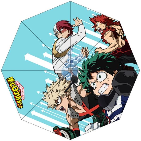 

anime my hero midoriya izuku deku cosplay accessory props folding rain umbrella for kids black coating 8k parasol children gifts umbrellas